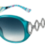 Emilio Pucci Sunglasses Womens EP604S 440 Turquoise